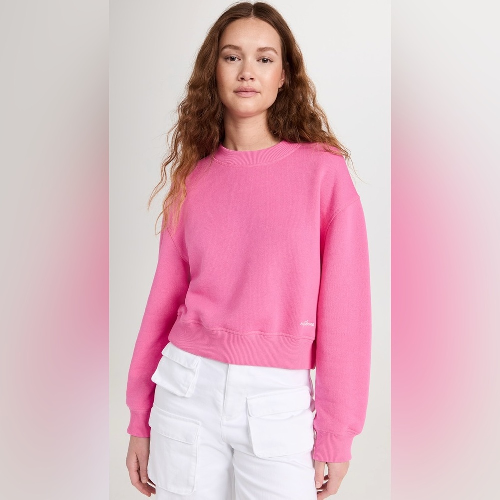 Rag & Bone | Cotton-Terry Crewneck Sweatshirt✨